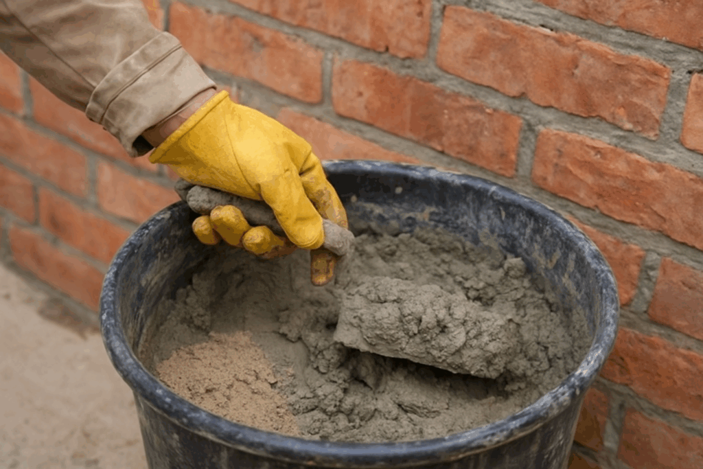 pointing cement mixture